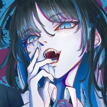 Adoさん周年記念イラスト