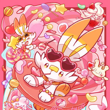 ヒバニー＆イラストまとめ2(2024年分)