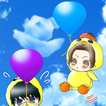風船🎈飛行