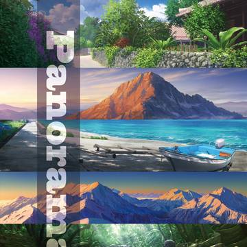 飾れる風景画集「Panorama」　通販のお知らせ