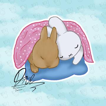 Bunny nap with Miffy