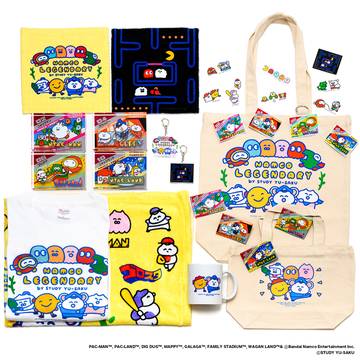 ナムコレジェンダリーとコラボした個展やってます(グッズの通販中