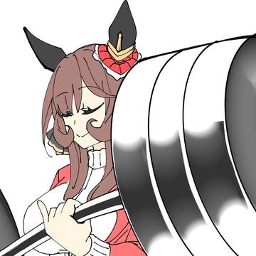 ウマ娘落書き