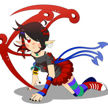 Scene Girl Nue