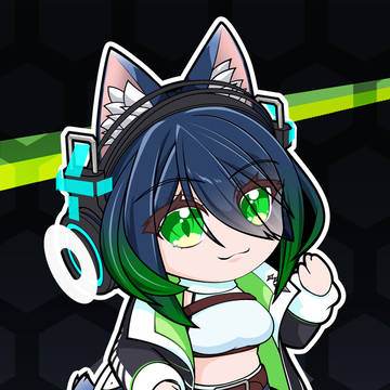 ディフォルメ自画像 バ美肉版