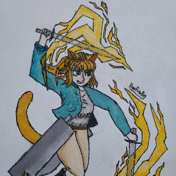 The Cat of Lightning [OC]