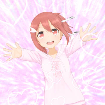 友奈ちゃんのラブラブ光線