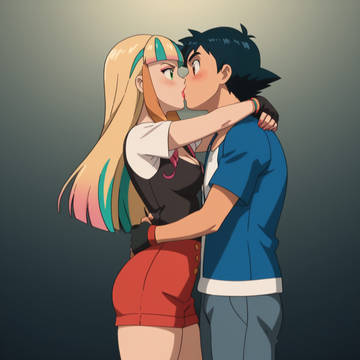 Risa kiss Ash Pokemon
