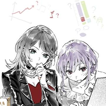 働く二人