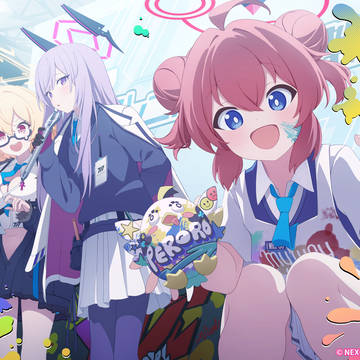 【ブルーアーカイブ４周年記念イラスト】マキ＆ウタハ＆コトリ