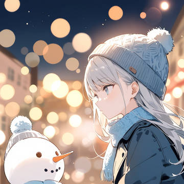 雪遊び