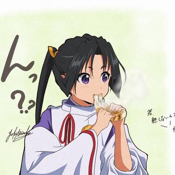 焼き餅食べ若様