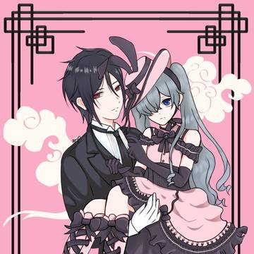Sebastian and ciel