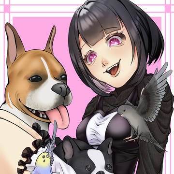 家族との団欒🐶🐦