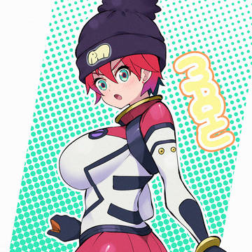 パイロットスーツのマチュ
