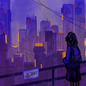 Alone with the silent city