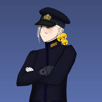 「威厳在る帝国海軍将軍」ディッカー・マックス支援絵