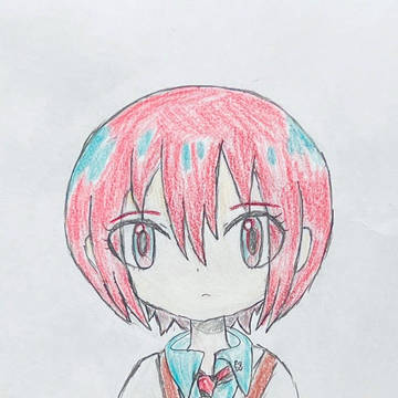 観に行った記念に描いたマチュ