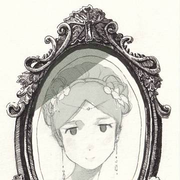 歌姫の肖像画