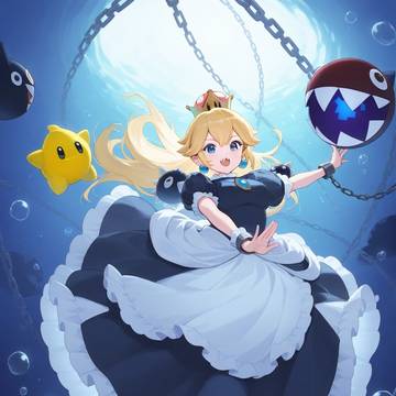 Princess and Chain Chomp