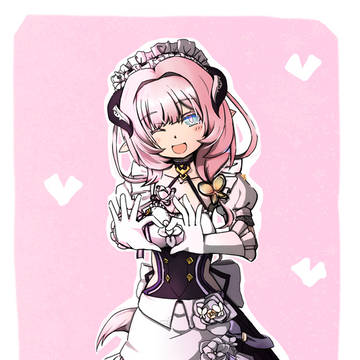メイドなピンクの妖精さん