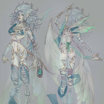 Skeleton Fairy design