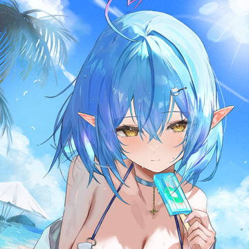 雪花ラミィ　水着