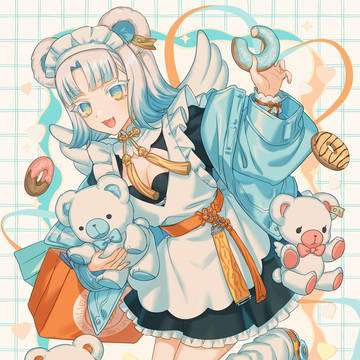 しろくまドーナツ