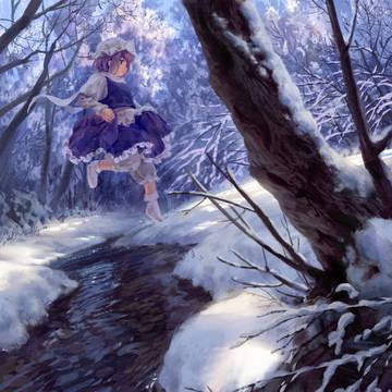 雪踏み