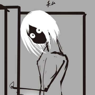 わたしはこわいかおしなくなった