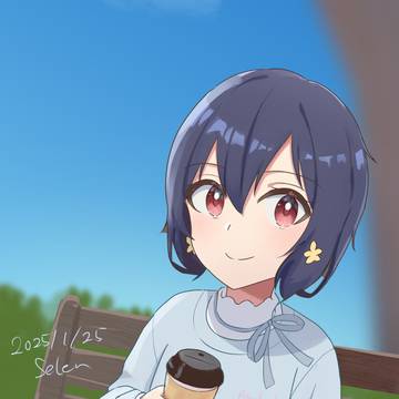 からチュッ♡