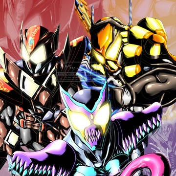 仮面ライダーガヴ&仮面ライダーヴァレン&仮面ライダーヴラム