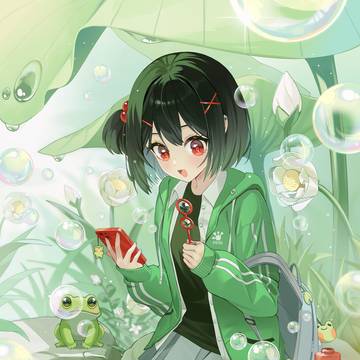 Soap Drop Play with Frogs