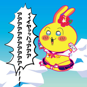 逆バニーの日とうさぎ