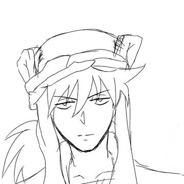 落書き　天鬼