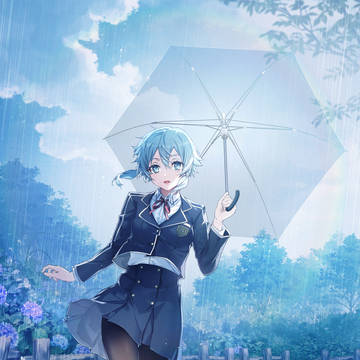 雨中漫步
