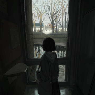1月の窓
