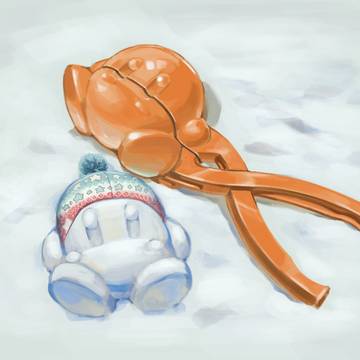 Waddle-Dee Shaped Snowball Maker