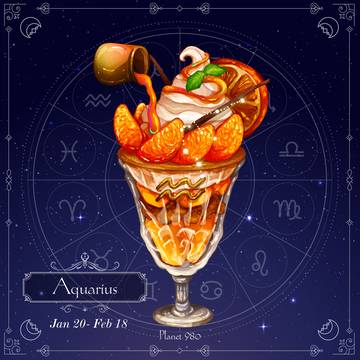 星座喫茶 Zodiac Cafe ⭐️ Aquarius ⭐️