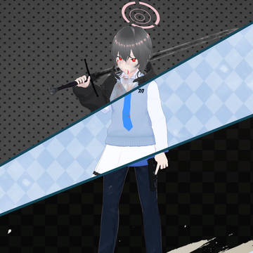 Nanaha with Elex style pose