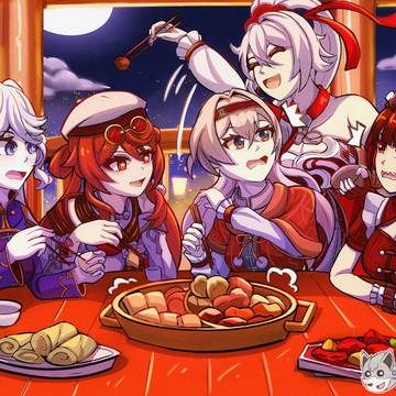 Hoyoverse Chinese New Year art