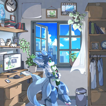 お留守番