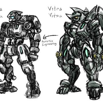 下書き(SPRITE·VITRA)