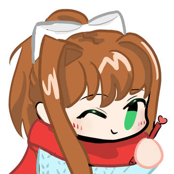 Chibi Icons of ddlc girls!