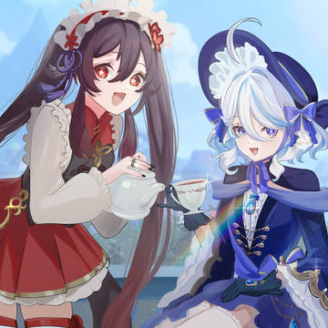 お嬢様フータオ×フリーナ