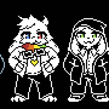 Undertale AU Asriel Sprites