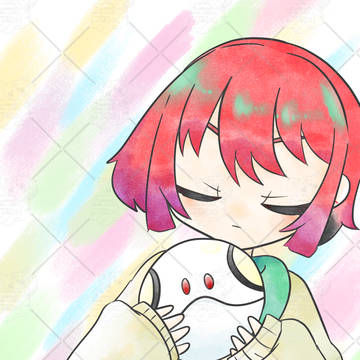 ジークアクス　マチュとハロ