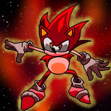 Sonic Super Saiyan God