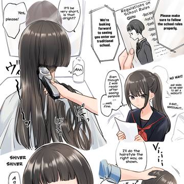 ENG | Ponytail ✂️ Okappa