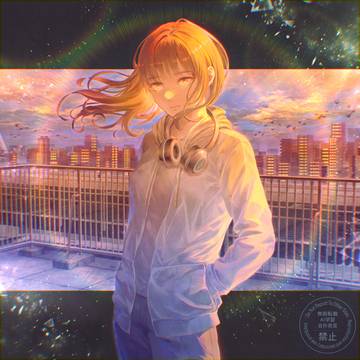 Art work 『都会の犬は夜に散歩する』